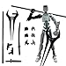 QAONIE 3D Printed 554inch MultiJointed Action Figures Dummy13 Full Body Mechanical Movable Toy Multiple Accessories Hand Painted Figure Desk Decoration Creative Gifts ZBlack Hand - Image 2