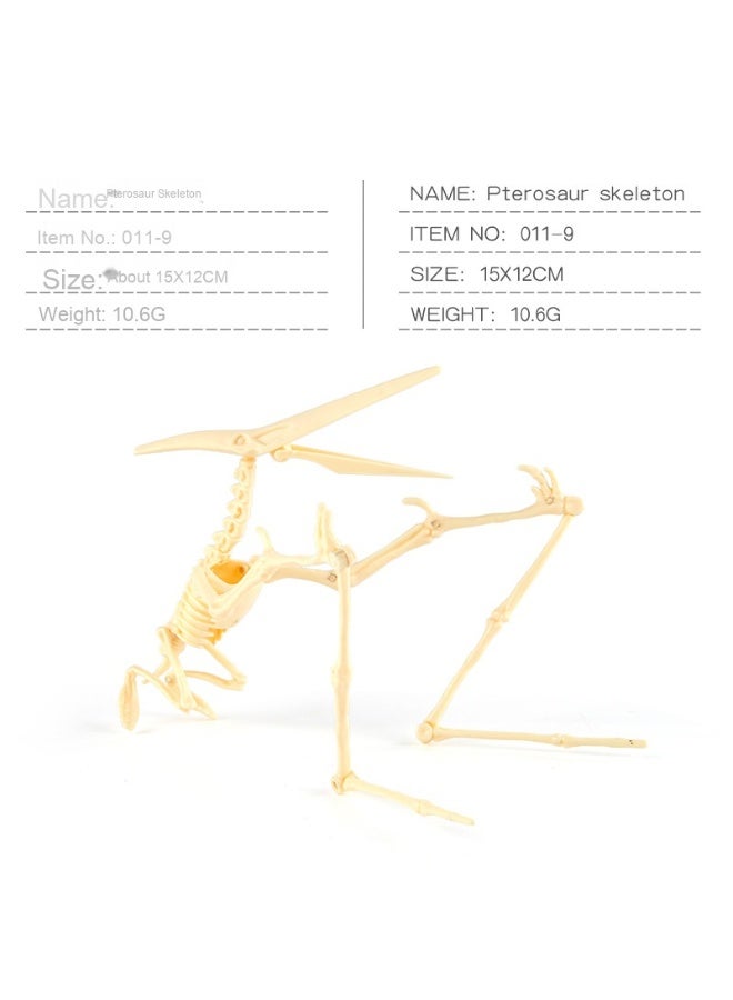 نيبمينينت مجموعة أحافير ديناصورات للأطفال - 7 قطع لصناعة اليدوية