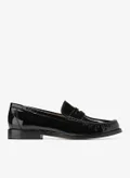 COLE HAAN Black Crinkle Patent