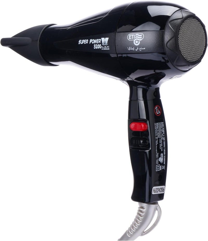 ايتي مجفف الشعر ETI SuperPower 3200 بقوة 2000 واط - Image 2