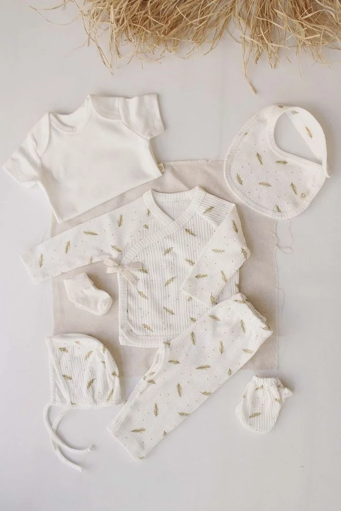 Ohlala Koala Virgo Printed 7-Piece Newborn Set