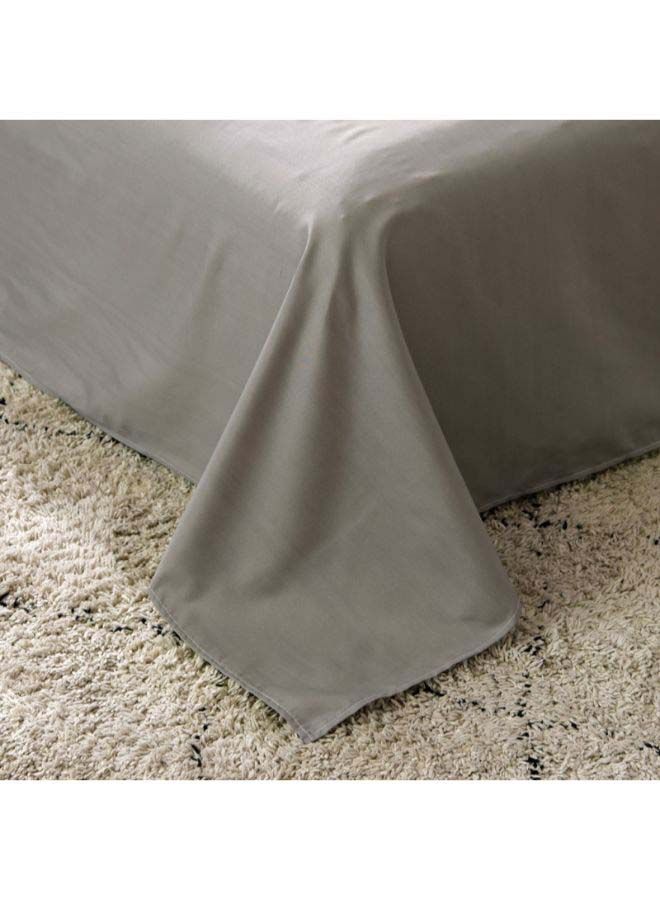 XiuWoo 4-Piece Checked Pattern Bedding Set Polyester White/Black - Image 4