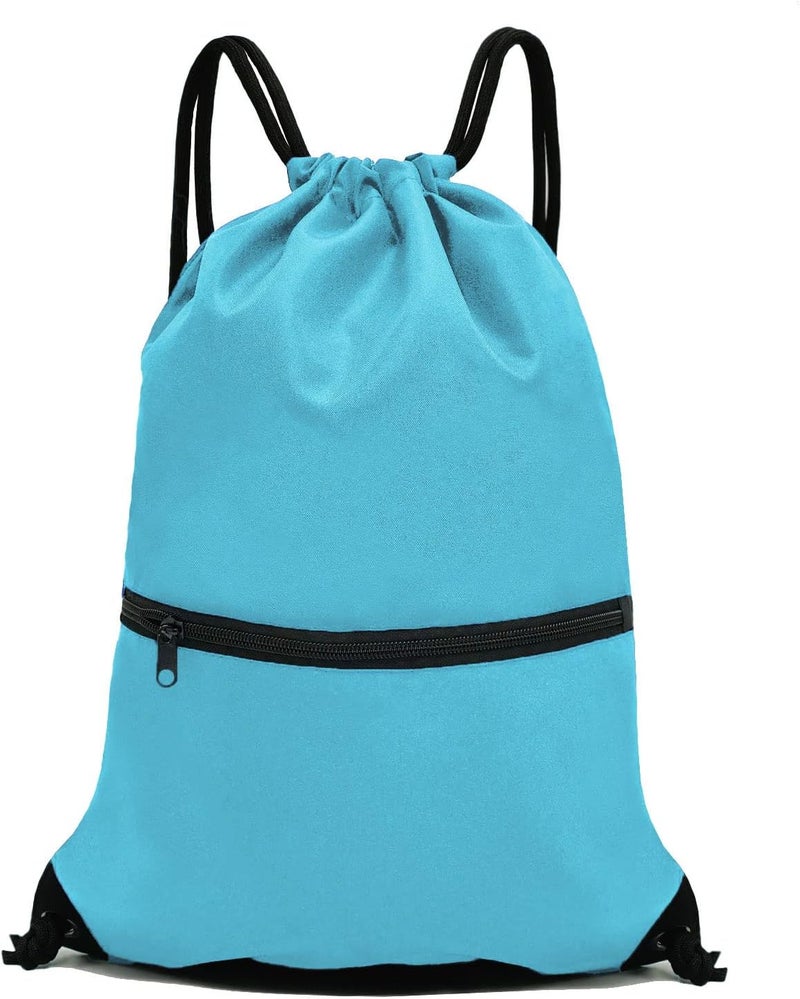 HOLYLUCK Drawstring Backpack Bag Sport Gym Sackpack - Image 1