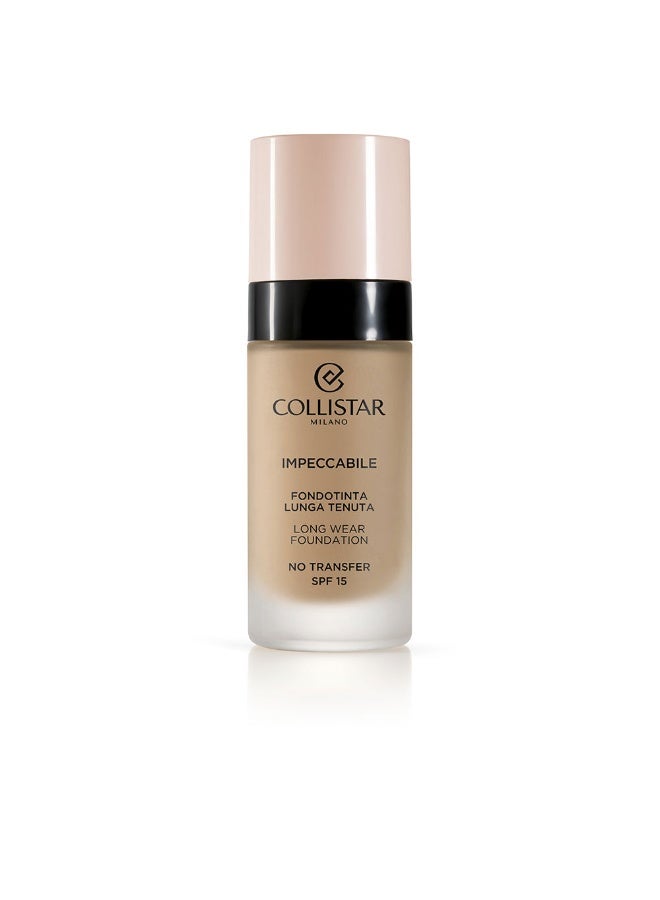 Collistar Impeccabile Long Wear Foundation SPF15 Color 4G - Image 1