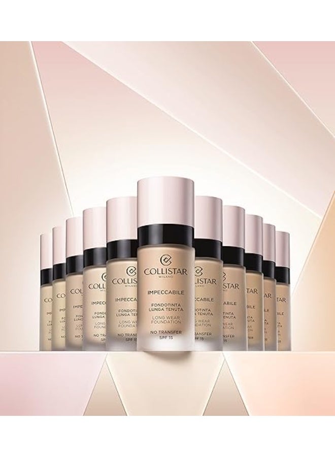 Collistar Impeccabile Long Wear Foundation SPF15 Color 4G - Image 4