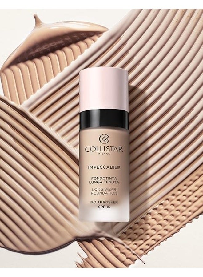 Collistar Impeccabile Long Wear Foundation SPF15 Color 4G - Image 2