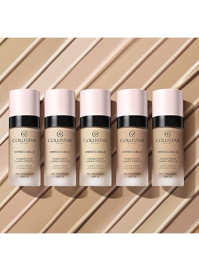 Collistar Impeccabile Long Wear Foundation SPF15 Color 4G - Image 3
