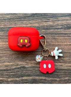 Suitable For Vivo TWS 4 Wireless Bluetooth Headset Protective Cover IQOO TWS 2 Cartoon Silicone Soft Case-Colour:67 Pendants-Model:iQOO TWS 2