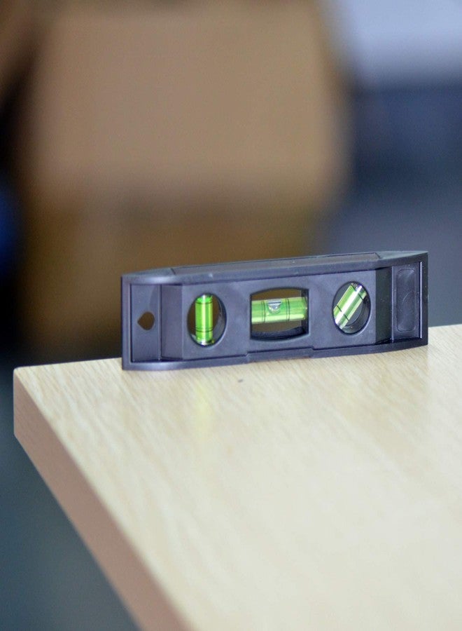 بايالكو طوربيد مغناطيسي 6 بوصات مستوى 3 فقاعات للاستخدام المنزلي باللون الأسود، قطعتان - Image 5