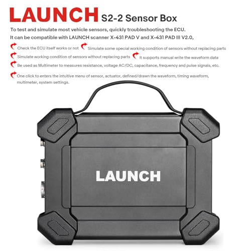LAUNCH X431 Sensor Simulator and Tester 2 Channels Digital S2-2 Sensorbox - Image 3