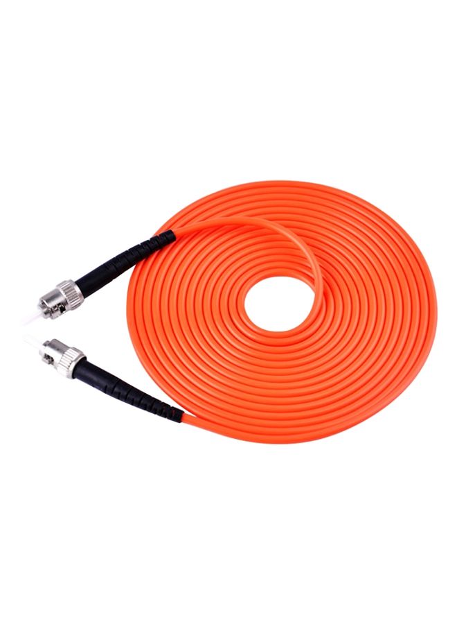 BURAQ ST-ST Single-Core Multi Mode Fiber Optic Jumper,Length: 3m - Image 1