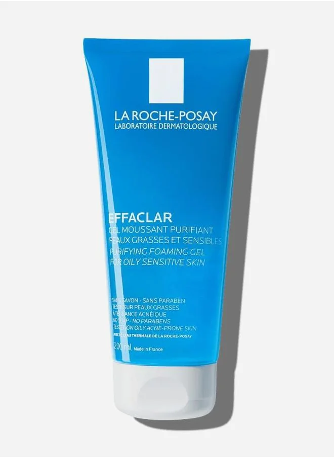 LA ROCHE-POSAY Effaclar Purifying Foaming Gel Cleanser for Oily, Blemish-Prone Skin 200ml