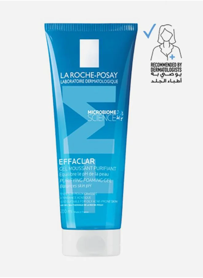 LA ROCHE-POSAY Effaclar Purifying Foaming Gel Cleanser for Oily, Blemish-Prone Skin 200ml