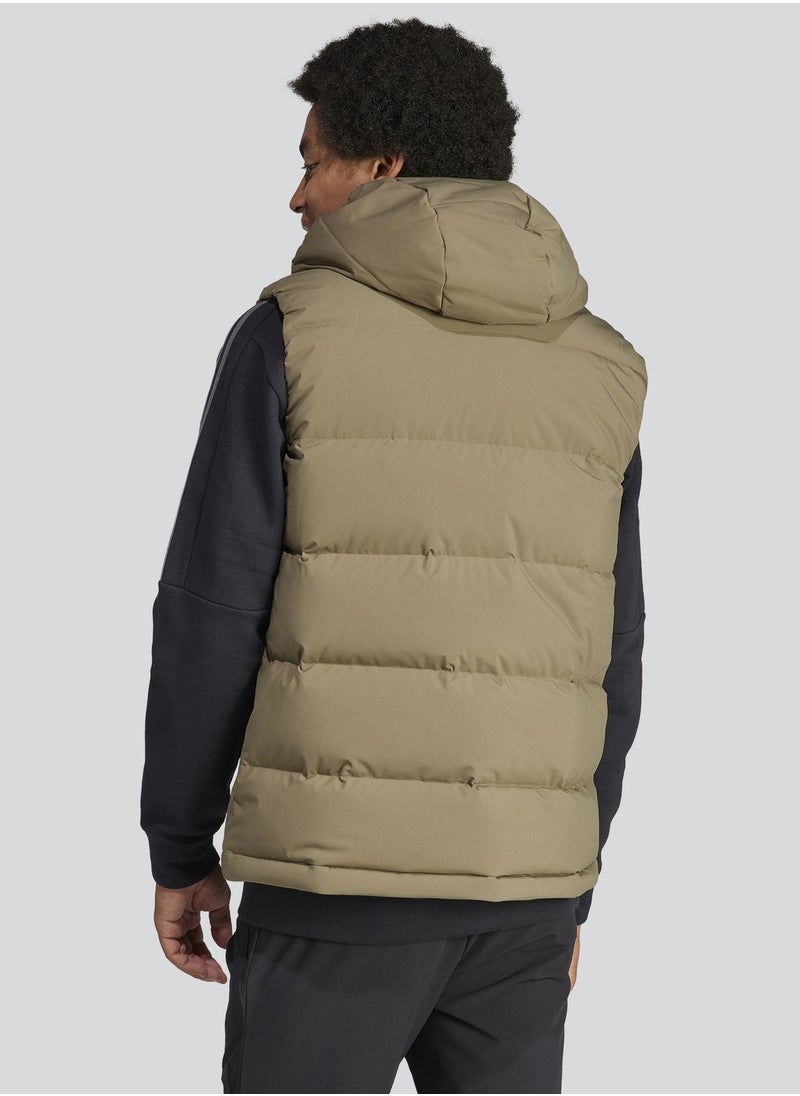 Adidas - Helionic Hooded Down Vest - Image 1