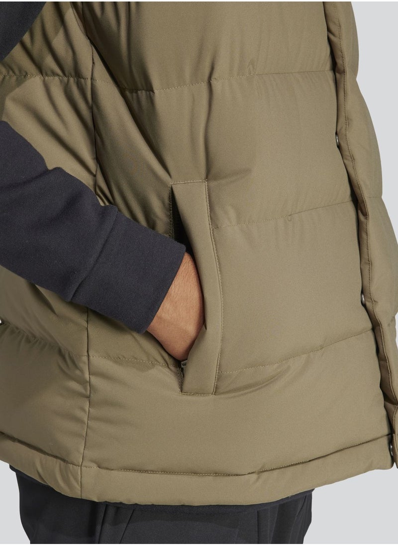 Adidas - Helionic Hooded Down Vest - Image 1