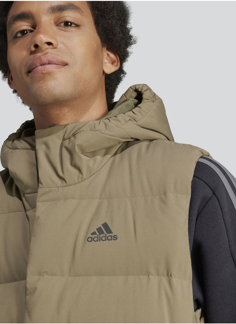 Adidas - Helionic Hooded Down Vest - Image 1