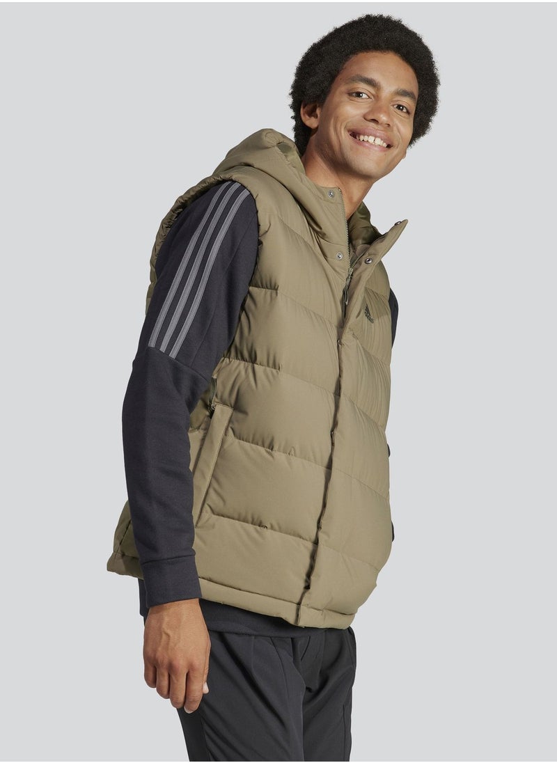 Adidas - Helionic Hooded Down Vest - Image 1