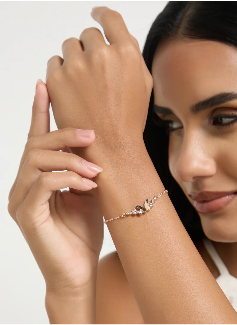 Ginger Butterfly  Bracelet