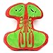I Heart Guts Sinus Plush Cute Educational Organ Toy for Sinusitis Deviated Septum Funny Get Well Recovery Gift for ENT Nurse Patients Medical Student STEM Anatomy Plushie - Image 4