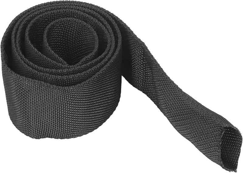 Universal Winch Rope Protector 1M Black Polyester for Offroad Recovery and Marine Use - Image 5