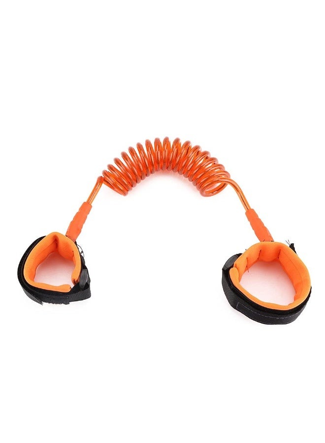 SYGA 1.5 Meter Anti Lost Safety Wrist Bracelet for Baby Child,with Extra Long Harness Strap Walking Hand Belt(Orange) - Image 1