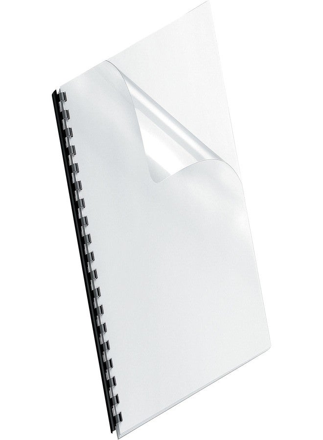 فيلوز أغلفة عرض من Fellowes Binding، 8 مل، مقاس الرسائل، عبوة من 25 غلافًا، شفاف (52043) - Image 1