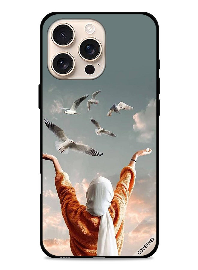 Covernex Apple iPhone 16 Pro Protective Case Cover Flying Birds - Image 1