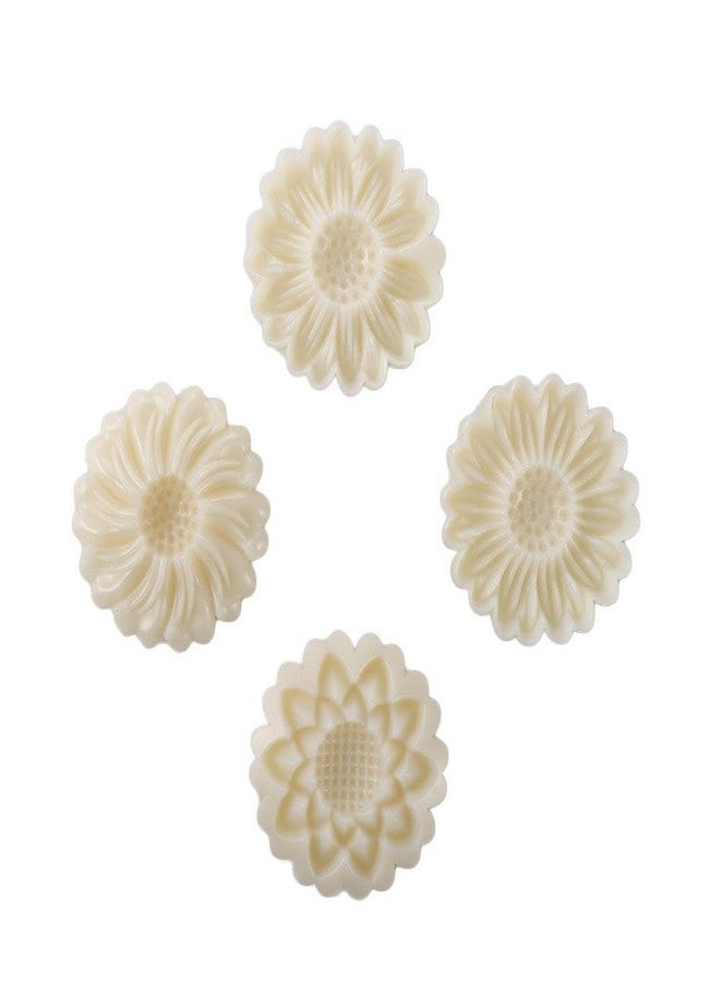 Kopida Mooncake Press Molds,Daisy Shape Cookie Stamp Mooncake Mold Set Flower Moon Cake Mold with 4 Pcs Stamps - Image 4