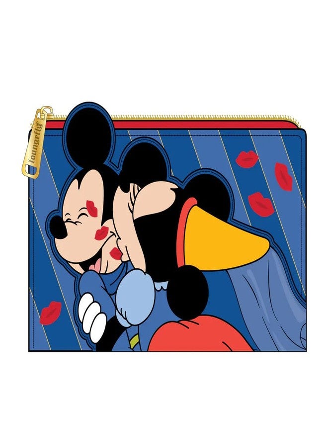 Loungefly Disney Brave Little Tailor Mickey Minnie Flap Wallet Standard - Image 1