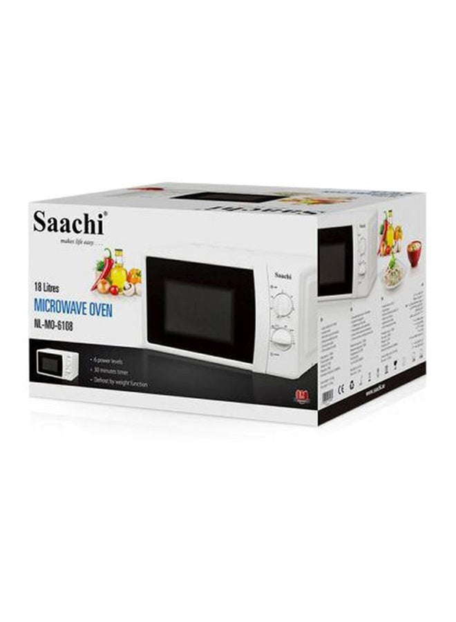 Saachi Microwave Oven 18 L 1150 W NL-MO-6108-WH White - Image 3