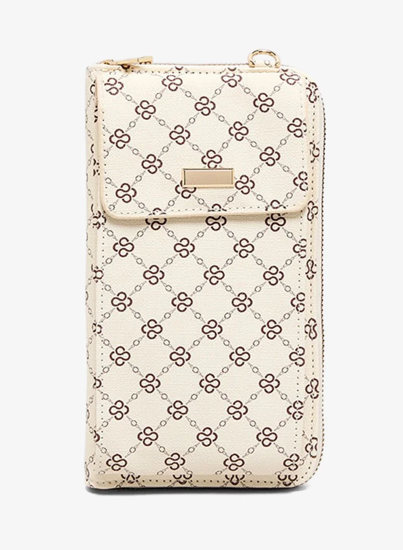 أر أند بي Patterned Phone Crossbody Bag