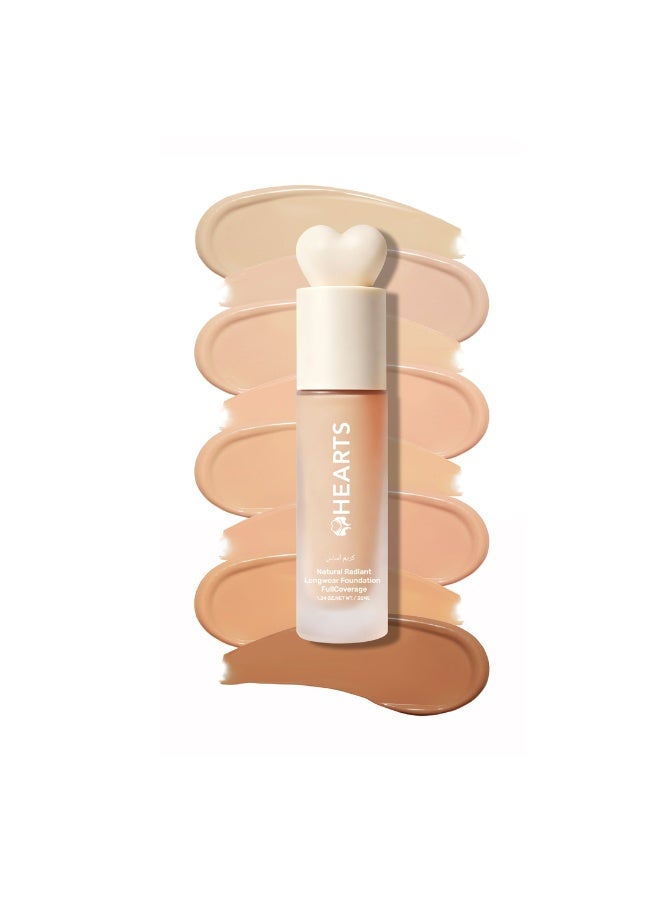 Hearts Natural Longwear Foundation M2 35Ml - Image 2