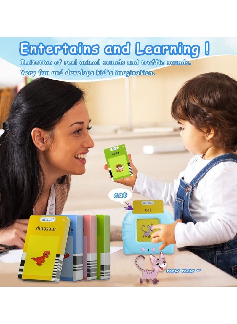 ELTRAZONE Flash Cards for Toddlers Learning Education Toys for Ages 1 2 3 4 5 6 Years Old Preschool Learning Toy Kids Speech Therapy - Image 2