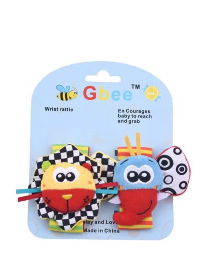 جبيه ألعاب خشخيشة المعصم وخشخيشة جورب القدمين من جيبي للأطفال لنمو الطفل - Image 2