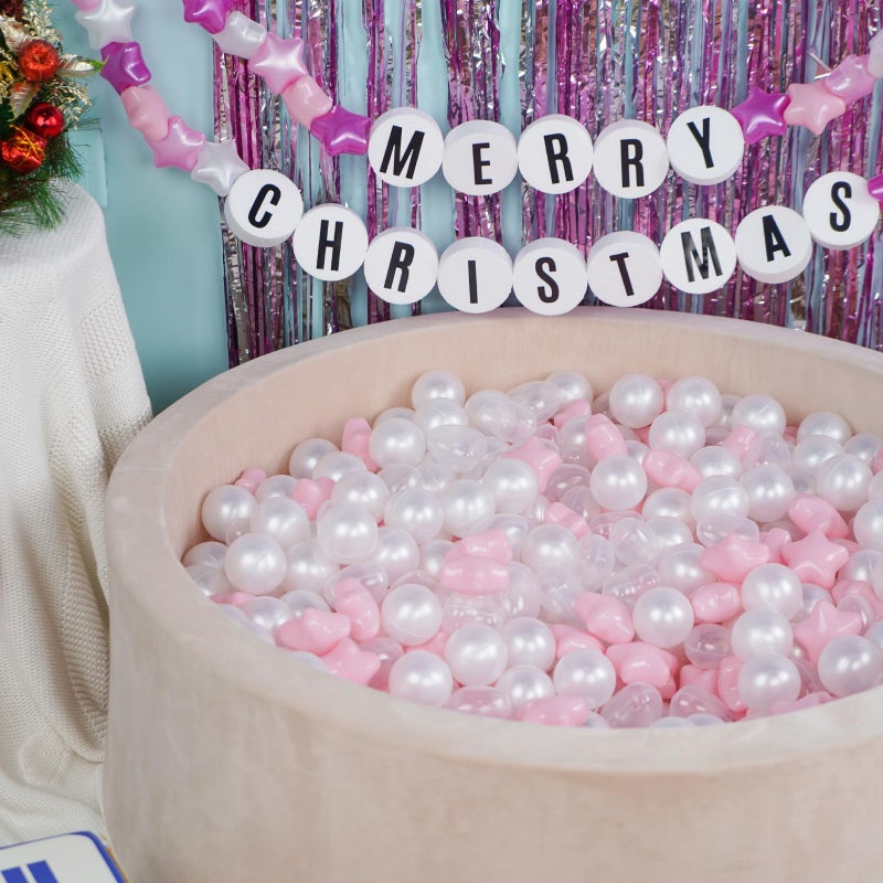 STARBOLO Star Ball Pit Balls for Toddlers -100pcs Phthalate Free BPA Free Non-Toxic Crush Proof Play Balls Play Tent Pool Playhouse Playpen Party Decoration. - Image 5