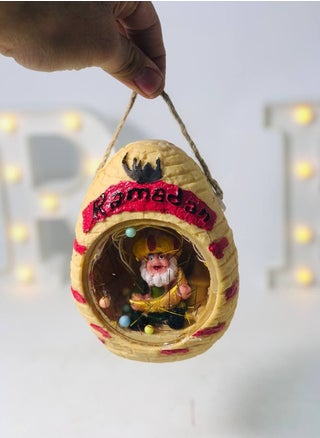 The Ramadan Hut The hut inside the Sheikh lanterns and the heart of the porcelain material 🛖 that lights up and the sounds of Ramadan songs Size: 12*15 cm - pzsku/ZBDB1D6AAD3A2A1F6AF44Z/45/_/1737636793/28455a45-7ef4-4859-a81e-ed7a34e01e9f