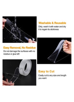 Generic Double Sided Nano Adhesive Tape Clear  - Image 5