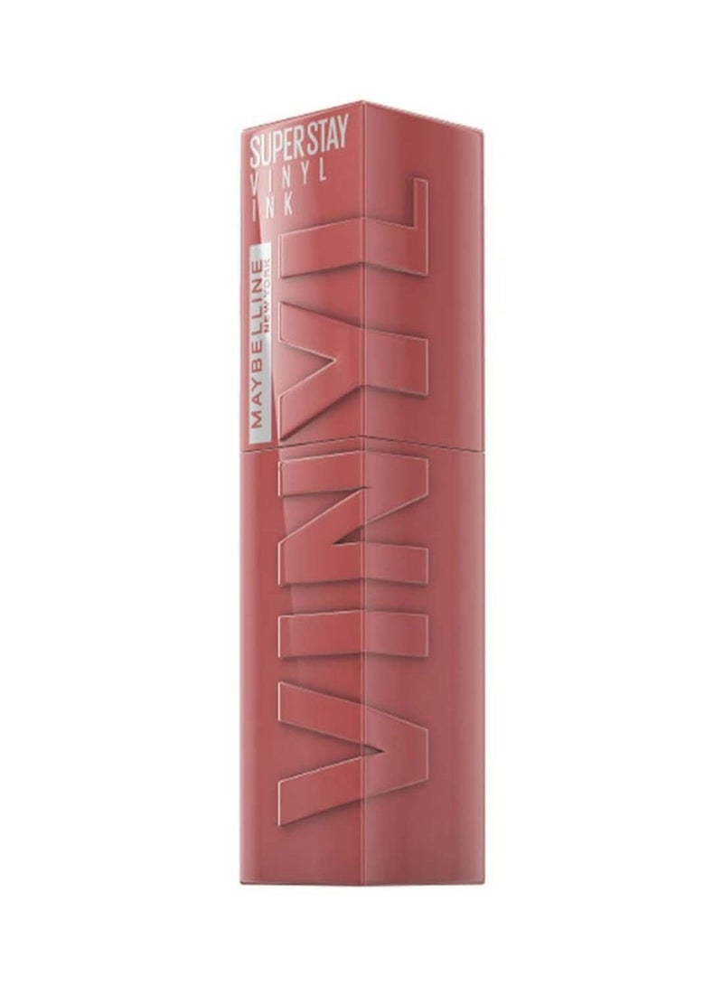 MAYBELLINE NEW YORK Super Stay Vinyl Ink Longwear Transfer Proof Gloss Lipstick, 35 CHEEKY - Image 1