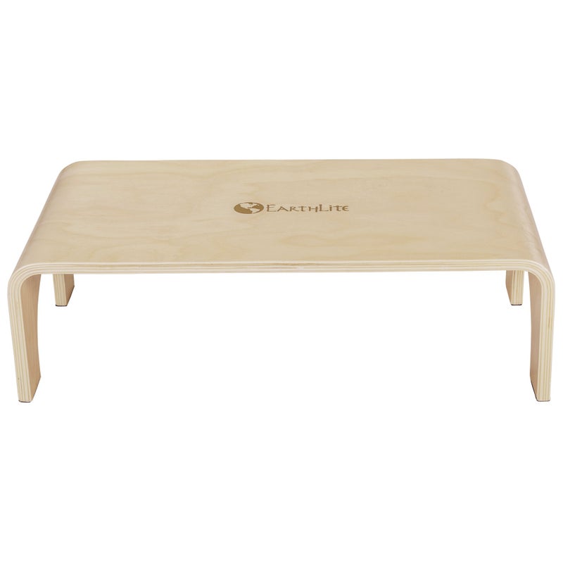 EarthLite Wooden Step Stool - 7'' High, Large Surface, Strong & Stable Bed Step, Foot Stool, Massage Step-Up - Image 3
