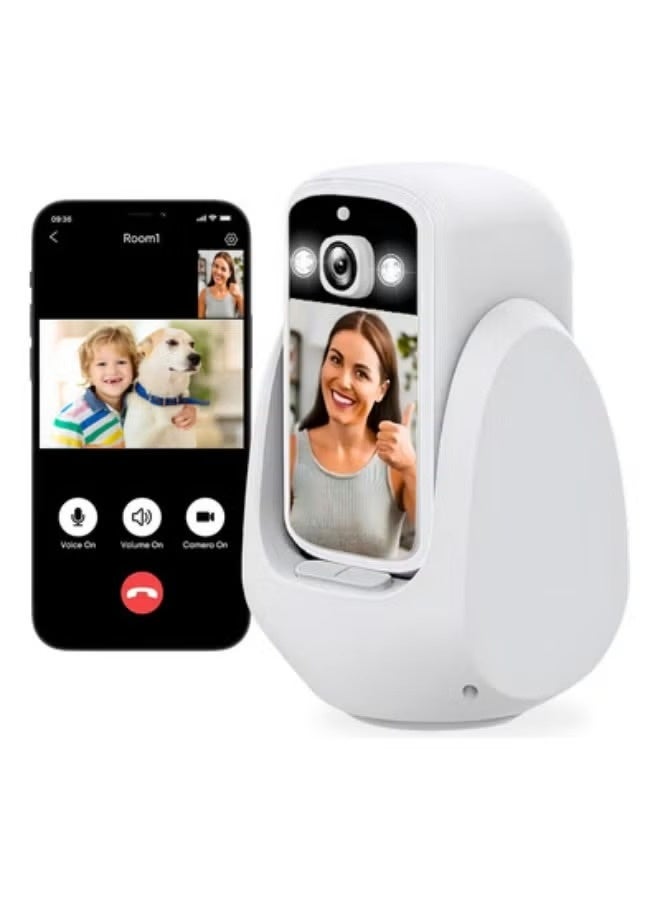 GO-DES Smart Camera For Video Calls With High-Resolution Color Monitoring And Video Calls With Cloud Storage Service - Image 2