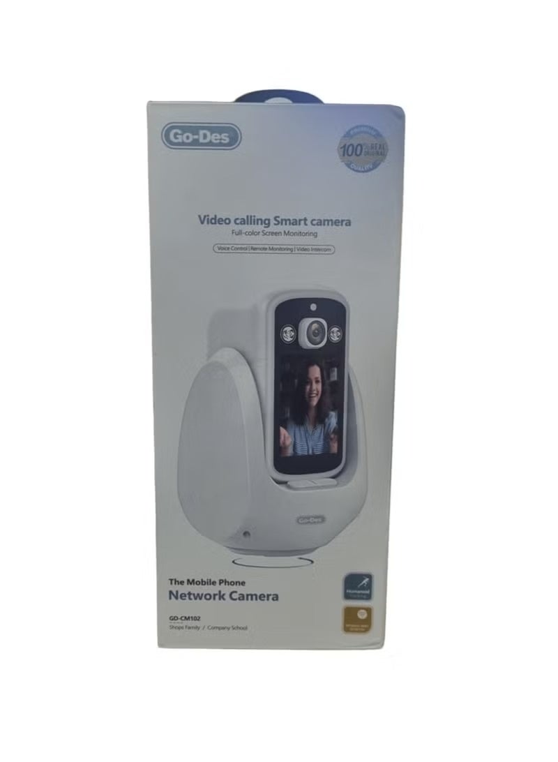 GO-DES Smart Camera For Video Calls With High-Resolution Color Monitoring And Video Calls With Cloud Storage Service - Image 5