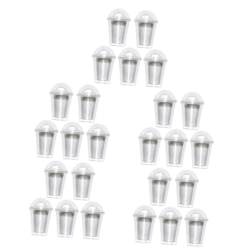 Miniature Milk Tea Cups 25 Sets Tiny House Accessories For Dollhouse Decoration DIY Crafts - Image 2