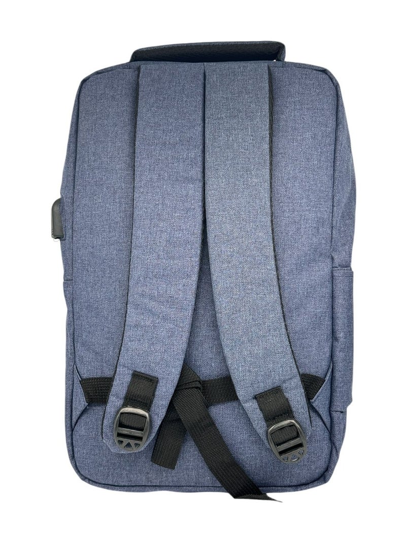 SportQ - Modern Laptop Travel Bag, Professional Large School Backpack Waterproof with USB Charging Port for Men and Women - Image 1