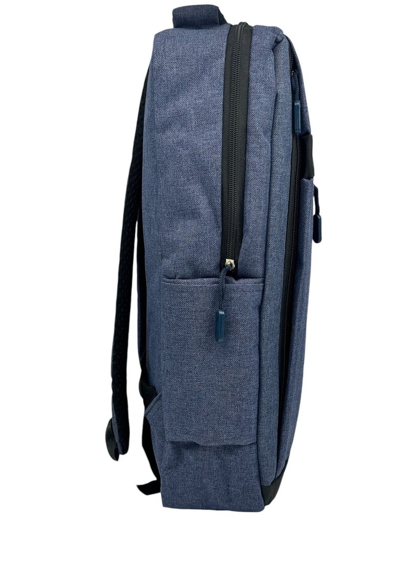 SportQ - Modern Laptop Travel Bag, Professional Large School Backpack Waterproof with USB Charging Port for Men and Women - Image 1
