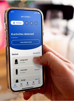 Philips 3MP 2K Home Safety 5000 Series Wireless Video Doorbell, Pre-recorded responses, Privacy & Activity Zones, 2K Clarity & Night Vision, Up to 128GB MicroSD Slot - HSP5300/01  - Image 3