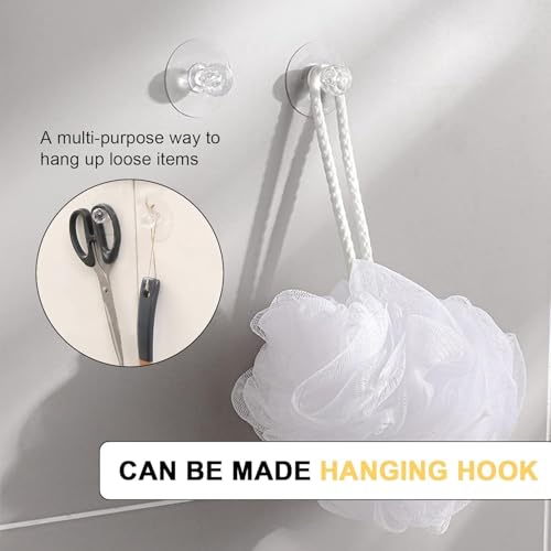 JIALTO Adhesive Clear Cabinet Drawer Knobs Hook, Diamond Crystal Shaped Pulls Handles for Wardrobe, Kitchen Cupboard, Drill Free Self-Stick Push Pull Helper Hook (Diamond Knobs, 10) - Image 4