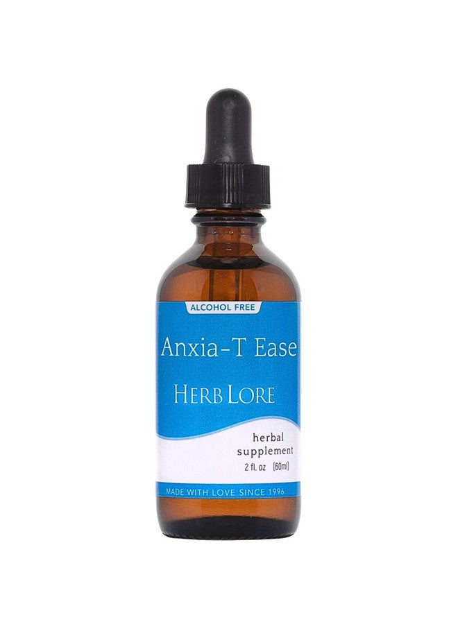 Herb Lore Anxia-T Ease Tincture - Herbal Mood & Relaxation Support with Passionflower, Lavender, Chamomile and Flower Essences (2 fl oz) - Image 1