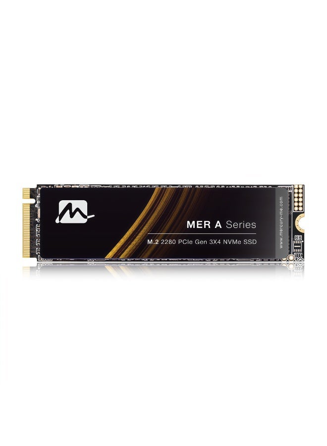 Mercury MERA-Series M.2 NVMe SSD, PCIe Gen3 x4, 2280, 3400MB/s Read Speed, 3100 MB/s Write Speed (512, GB) - Image 1