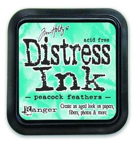 Tim Holtz Ranger Tim Holtz Distress Ink Pad, Peacock Feathers - Image 1