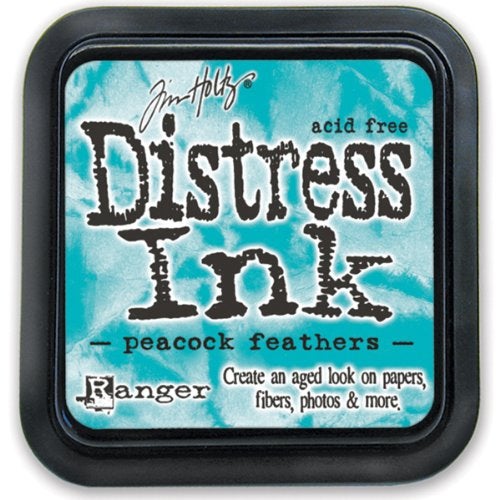 Tim Holtz Ranger Tim Holtz Distress Ink Pad, Peacock Feathers - Image 2